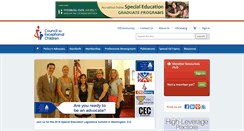 Desktop Screenshot of cec.sped.org